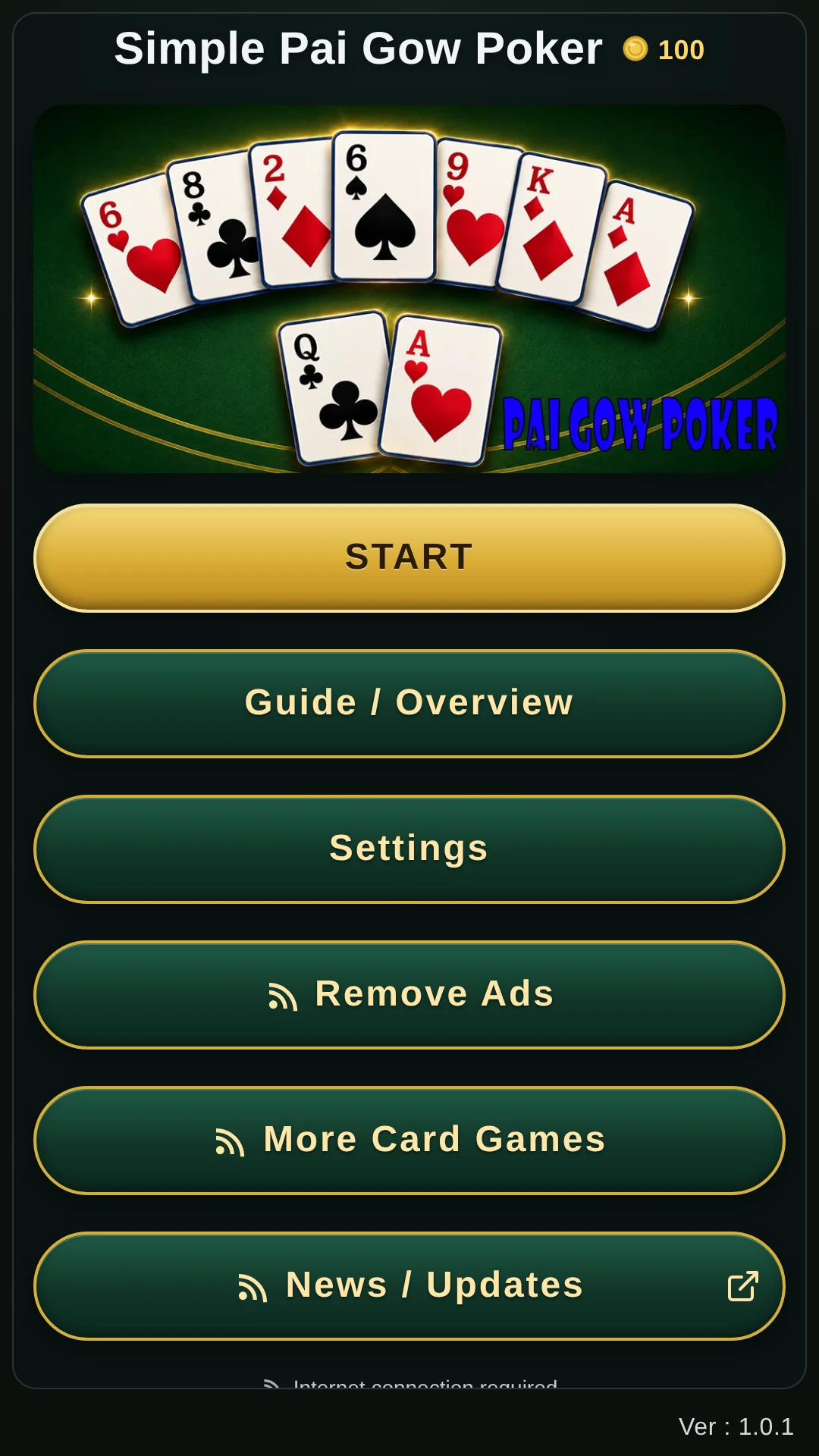 Simple Pai Gow Poker : Face Up screenshot